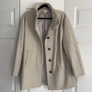 Jcrew Gray City Coat